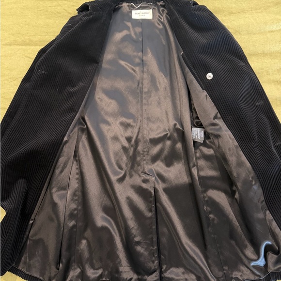 Saint Laurent FW 18 Corduroy Trench Coat - Picture 2 of 7